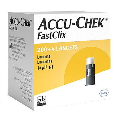 Accu-Chek Fastclix 204 Lanzetten